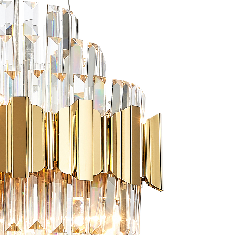 Подвесная люстра Natali Kovaltseva RUBY 81442/6C GOLD