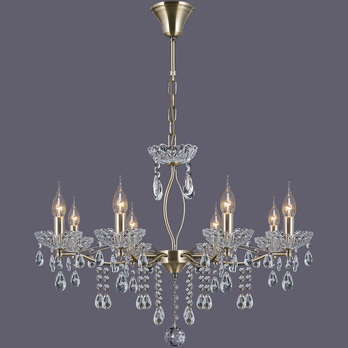 Подвесная люстра Illumico IL0265-8PSQ-39 AB