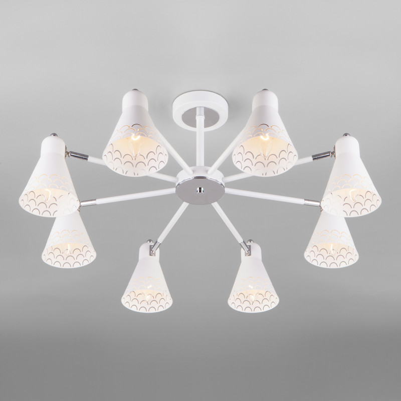 Люстра на штанге Eurosvet 70100/8 белый