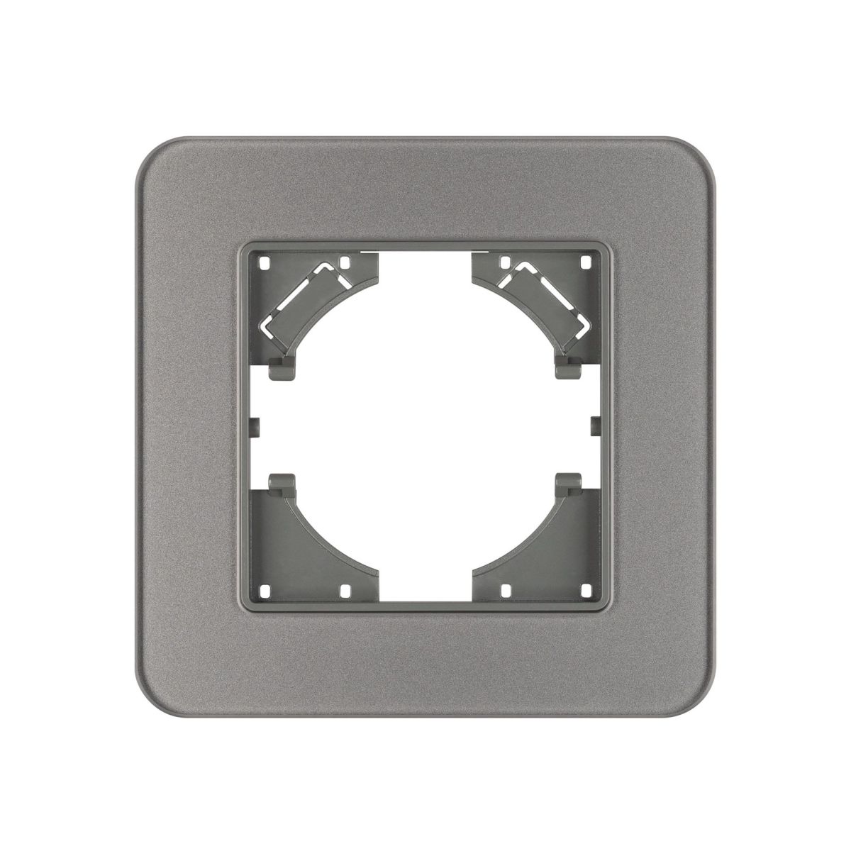 Рамка стеклянная на 1 пост Arlight FRM-OMALI-GS-1-GR 049665