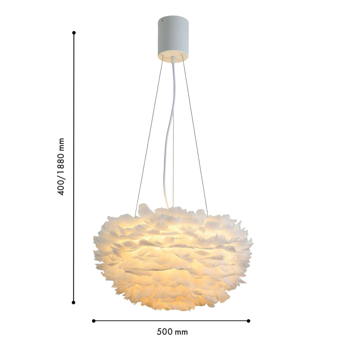 Подвесная люстра Favourite Plumage 4840-3P