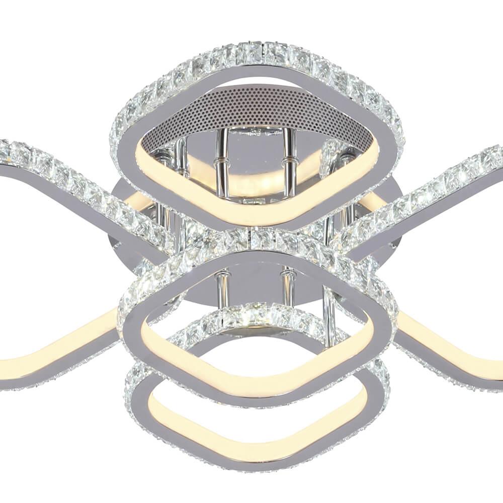 Потолочная светодиодная люстра Seven Fires Флери SF7014/5C-CR