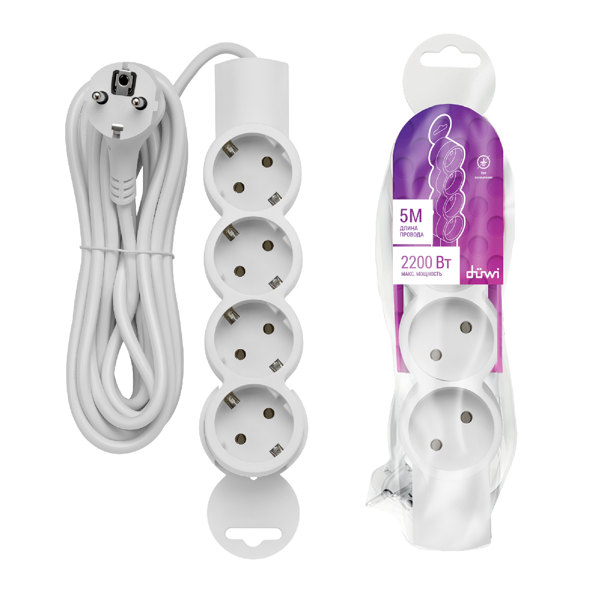 Удлинитель бытовой Duwi 32013 7