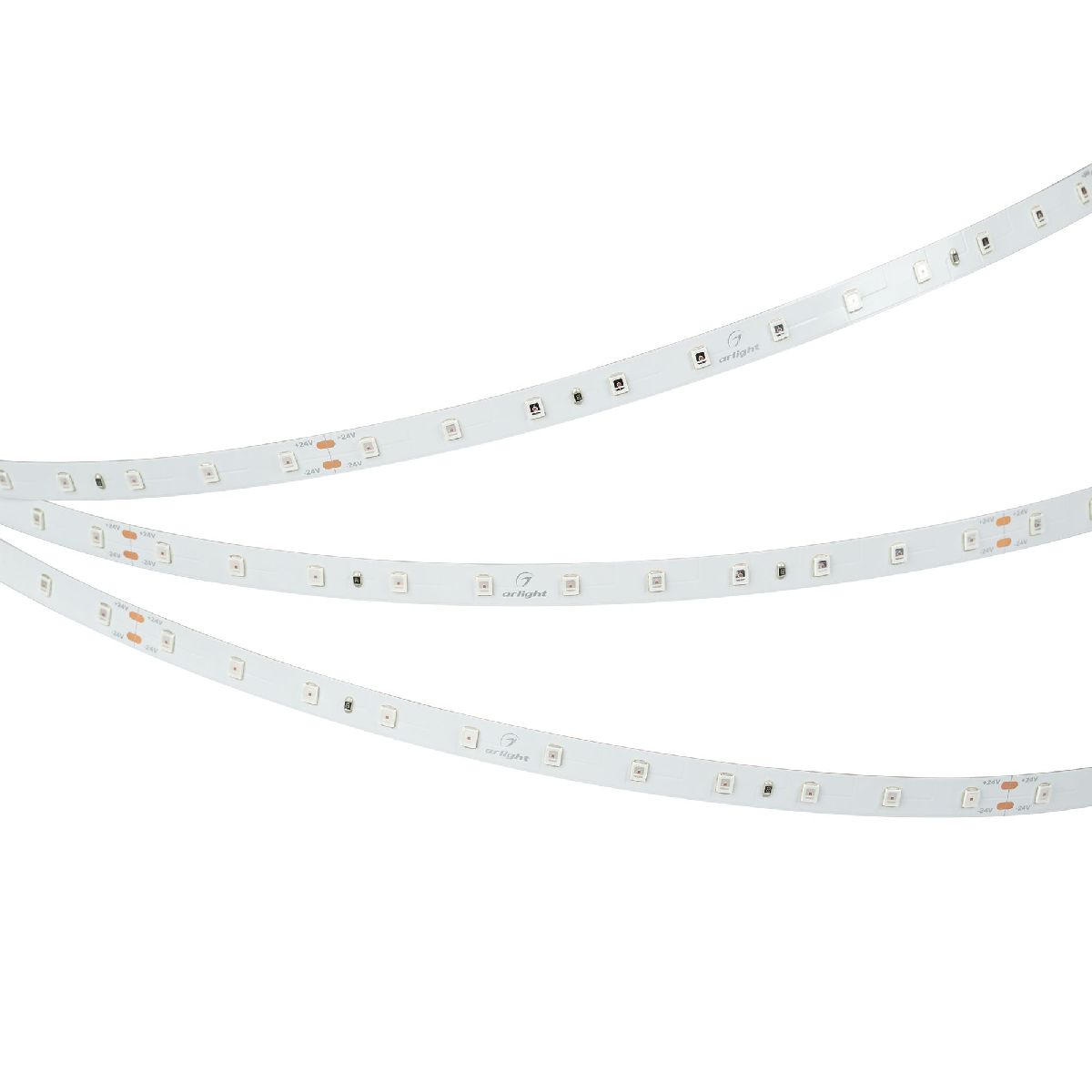 Светодиодная лента Arlight FITOLUX-A66-8mm 24V Red660 (11 W/m, IP20, 5m) 045214