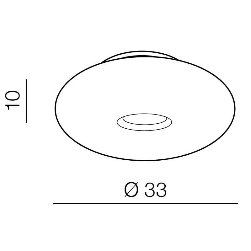 Накладной светильник Azzardo Optimus 33 AZ1598