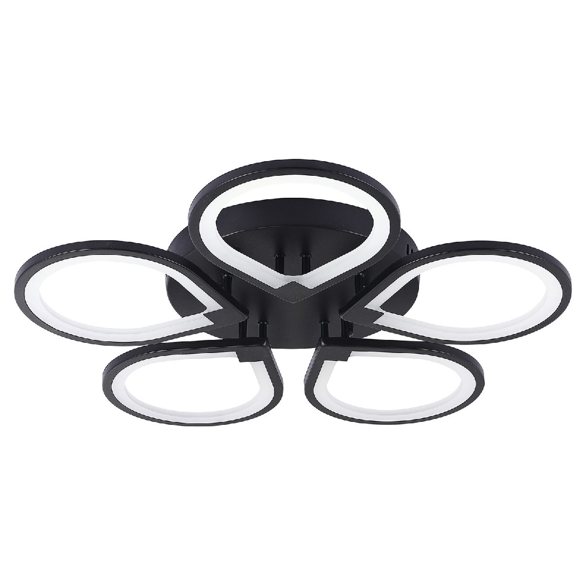 Потолочная светодиодная люстра Natali Kovaltseva Singl INNOVATION STYLE 83042 BLACK