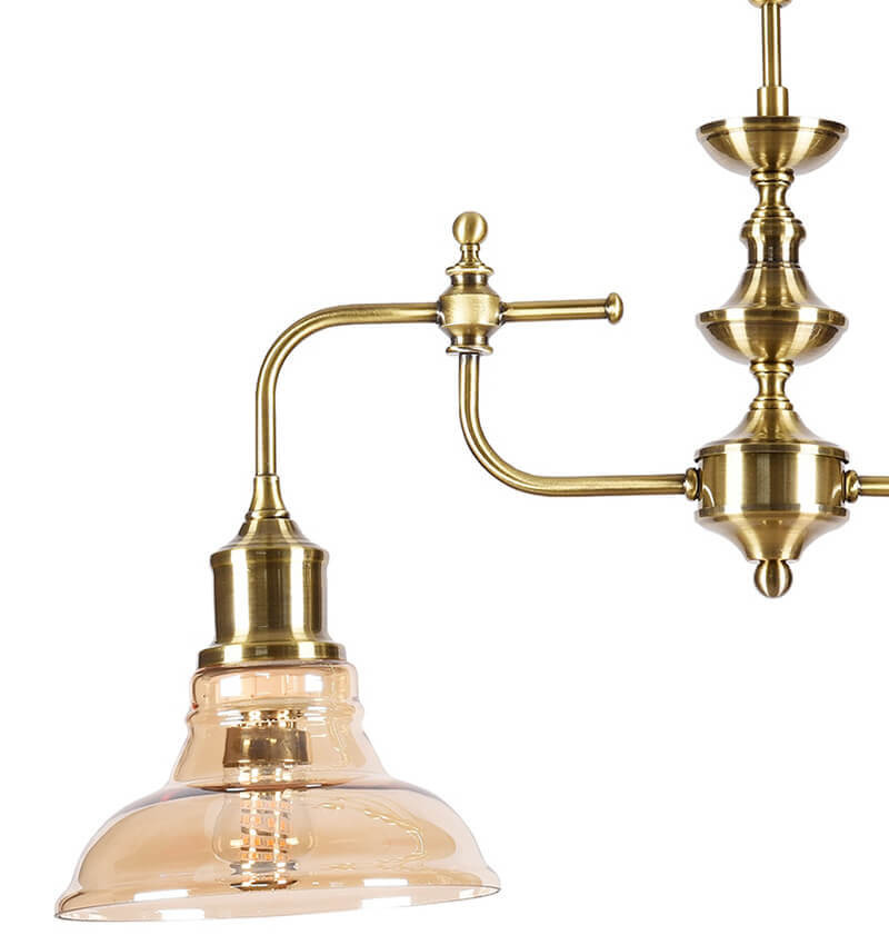 Подвесная люстра Lumien Hall Дезире 3305/2H-AB-CGN