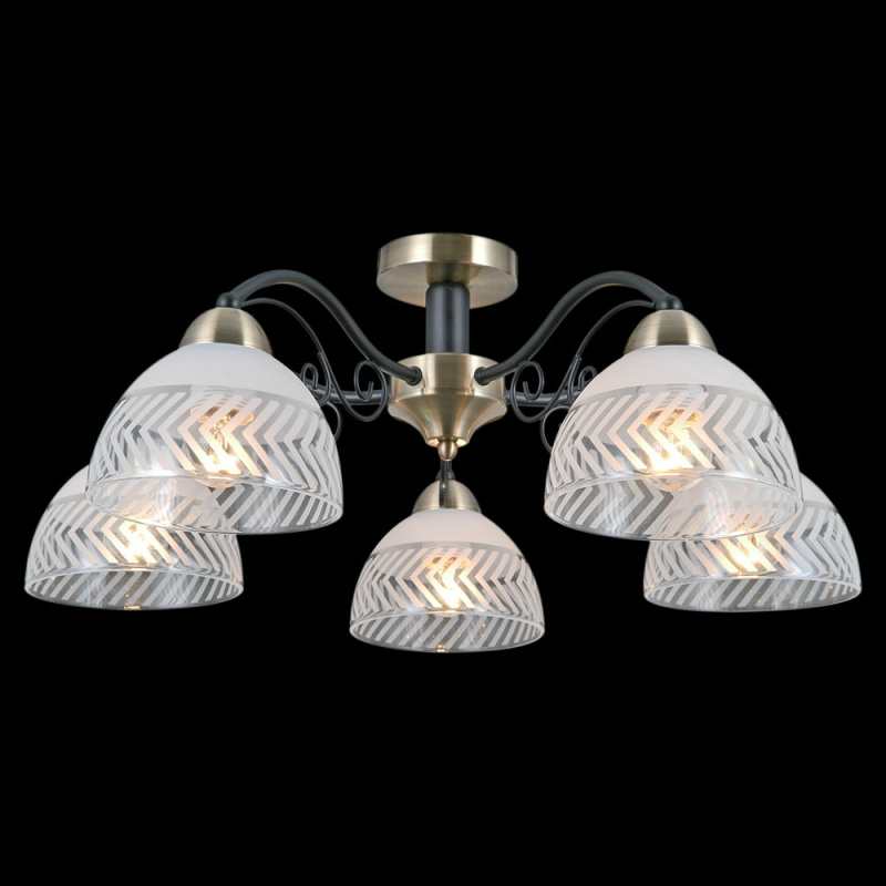 Люстра на штанге Illumico IL0435-5CSQ-79 AB BK