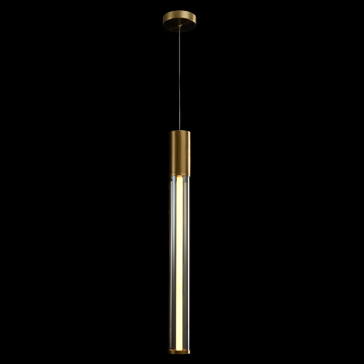 Подвесной светильник Crystal Lux LINEUP SP11W LED BRASS