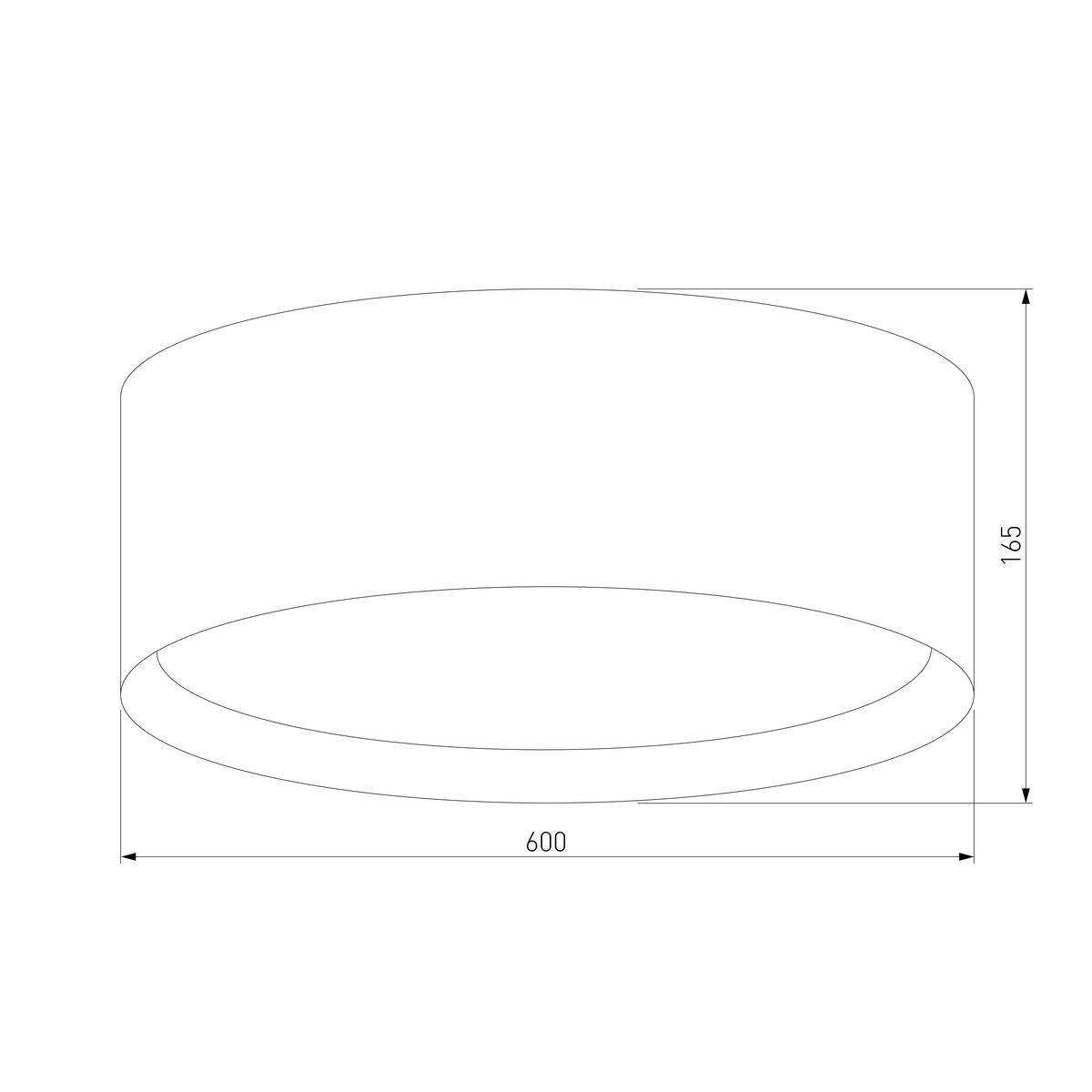 Потолочный светильник цилиндрический цилиндр TK Lighting 6584 Juta