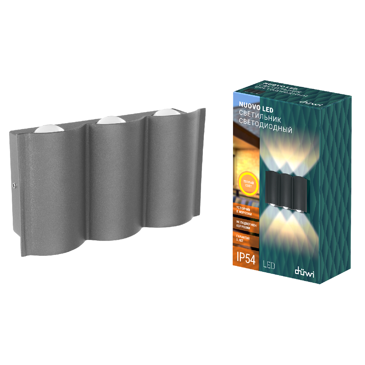 Настенный уличный светильник Duwi Nuovo led 24370 0