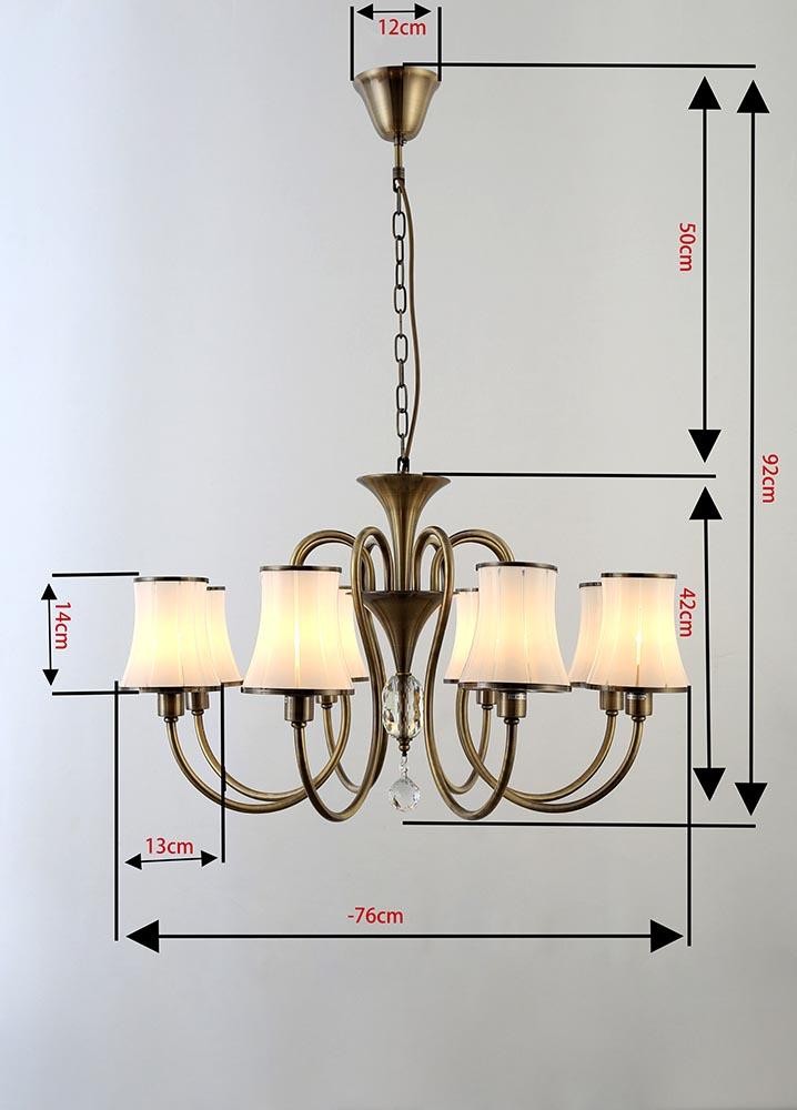 Подвесная люстра Rivoli Leonore 2004-208 Б0050249