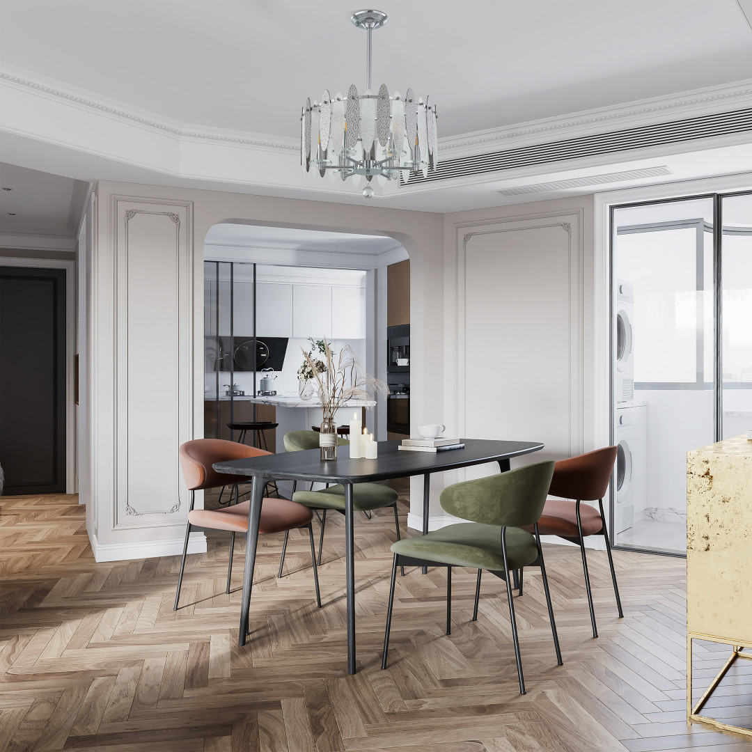 Люстра на штанге Arte Milano Sorrento 373309/6/350/470 CR