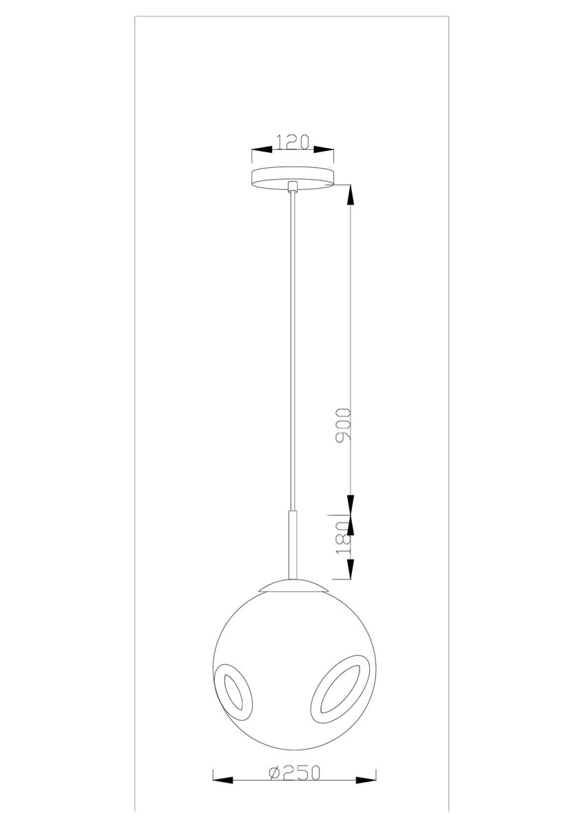 Подвесной светильник Moderli Amo V2080-P