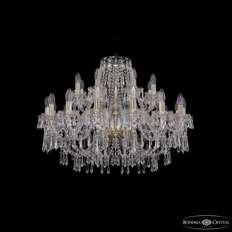 Подвесная люстра Bohemia Ivele Crystal 1403/16+8/300 G
