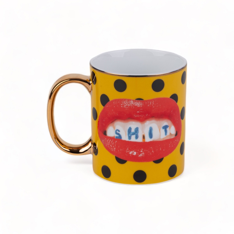 Кружка Seletti Shit Toiletpaper Mug 17220