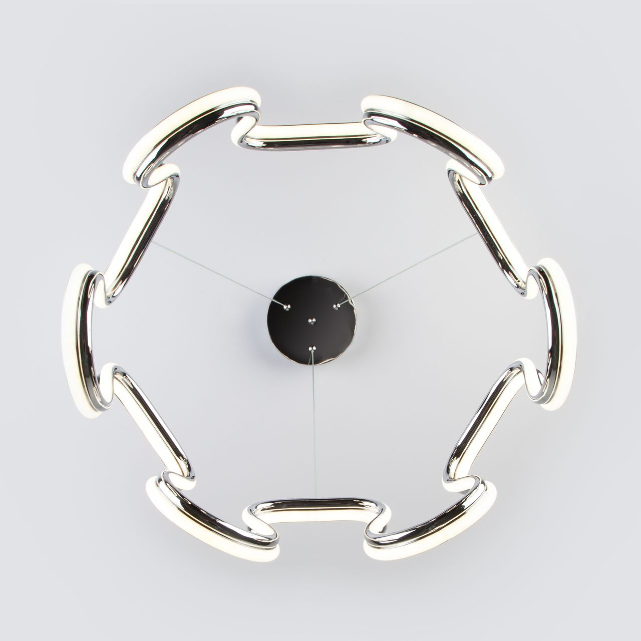 Подвесной светодиодный светильник Eurosvet Sorge 90171/2 хром