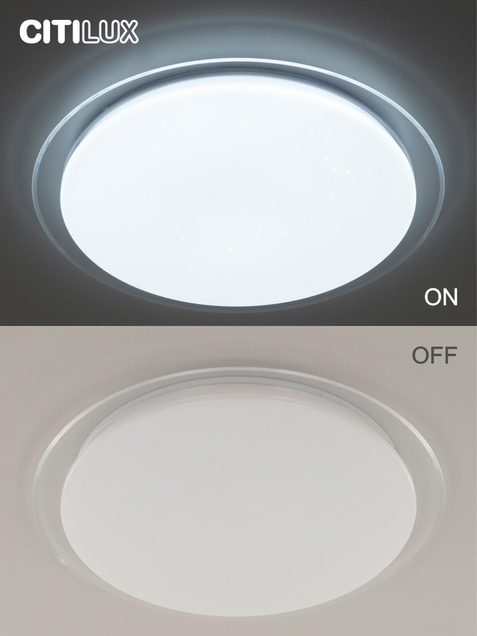 Потолочная люстра Citilux Спутник CL734680G в Москве