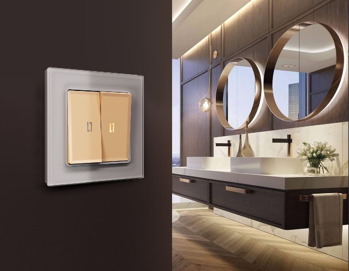 Рамка одноместная Ambrella Volt Platos AF330501