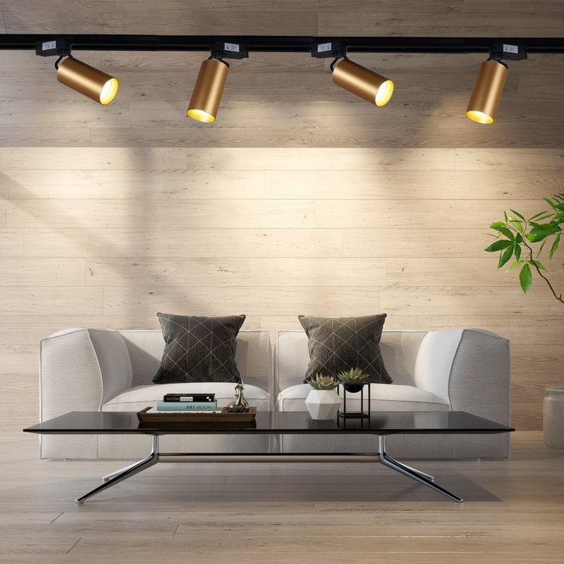 Трековый однофазный светильник Reluce 06307-9.3-001CN GU10 SGD