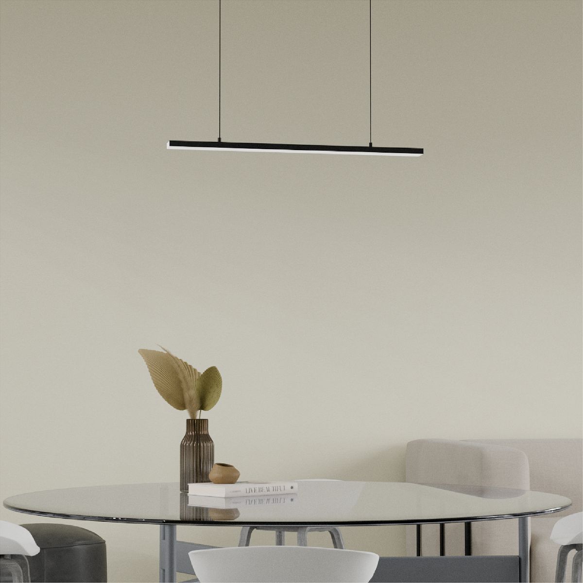 Линейный подвесной светильник Lightera James LE107L-100B WIFI