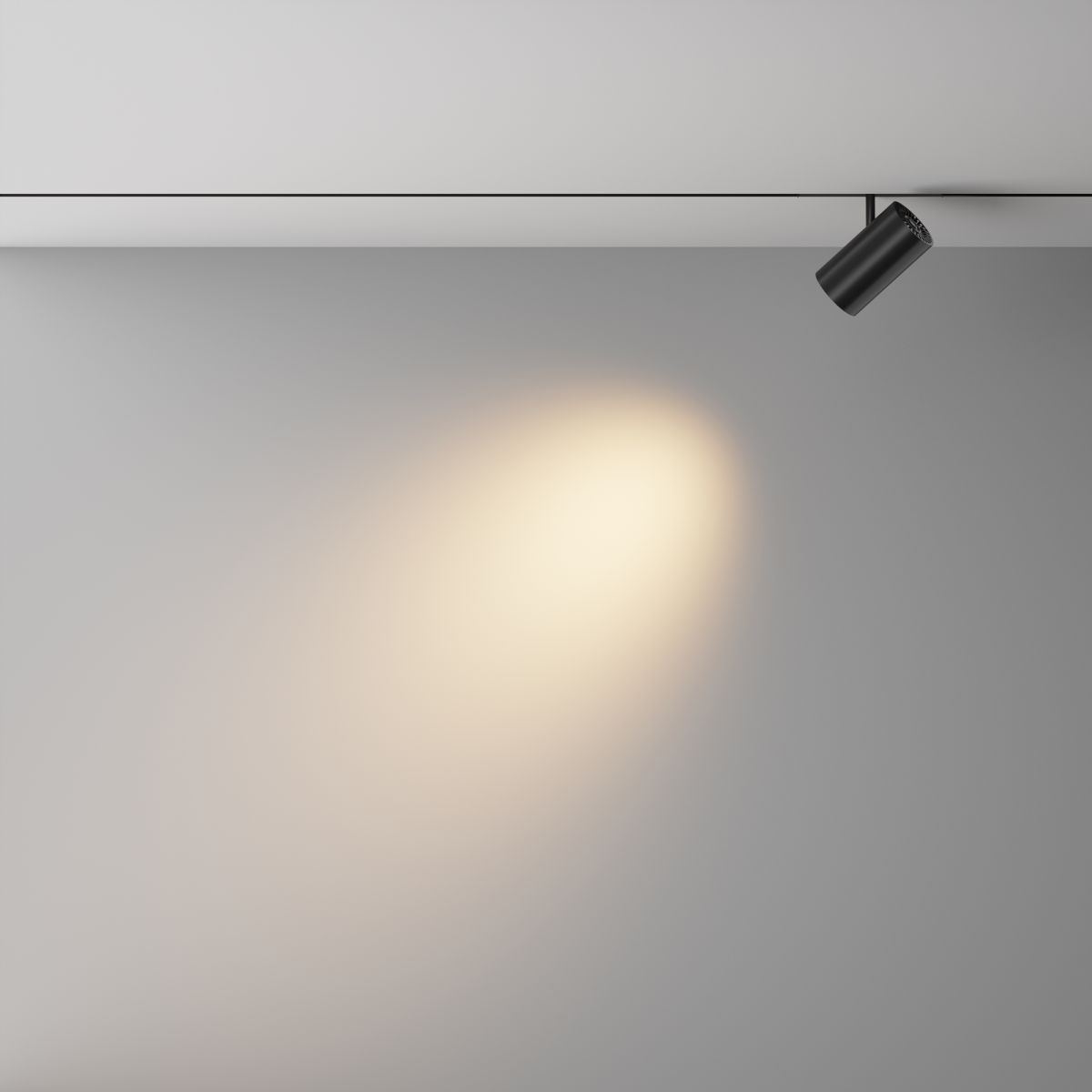 Трековый магнитный светильник Maytoni Technical Focus Led Exility X TR243-18W3K-B