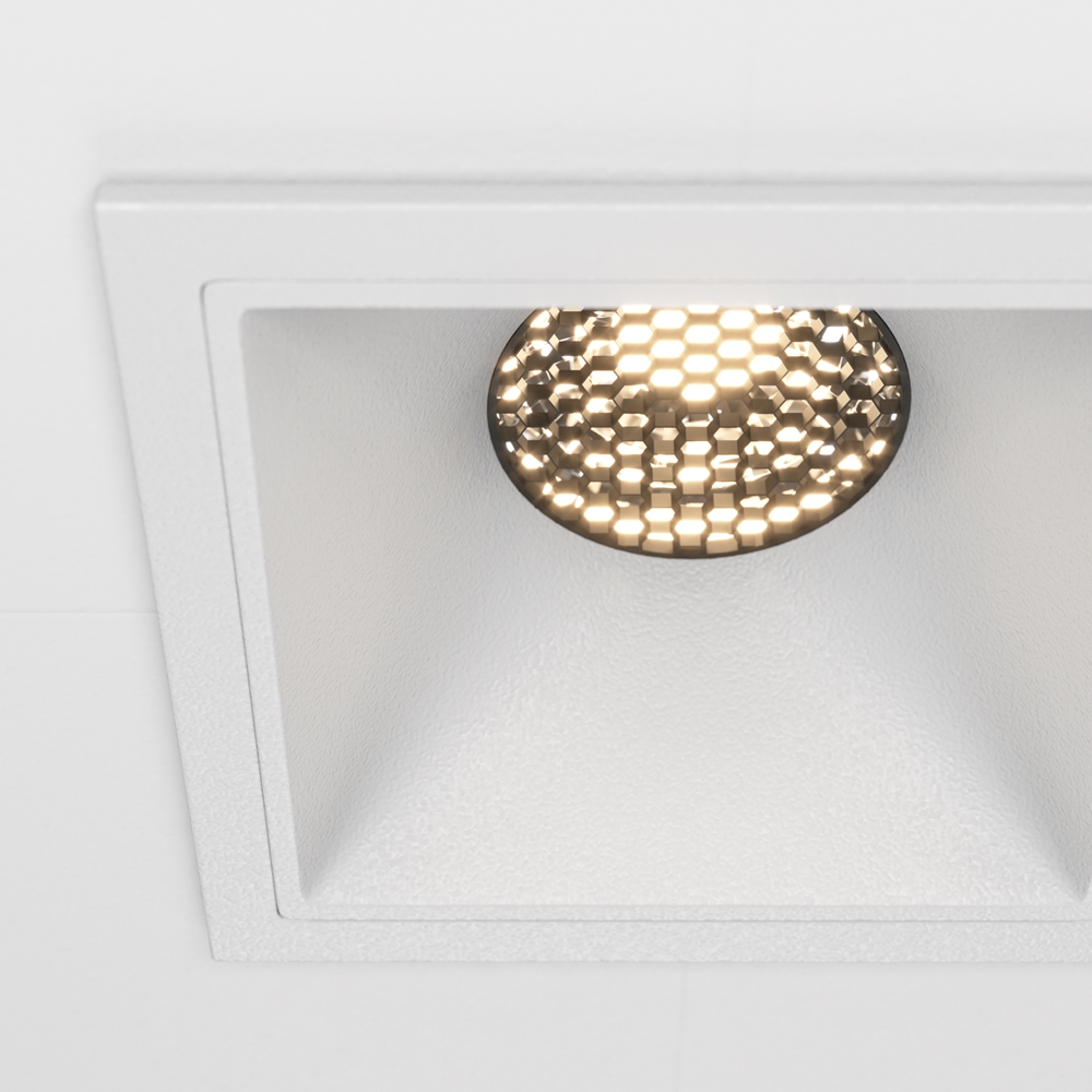 Встраиваемый светильник Maytoni Technical Alfa LED DL043-01-10W3K-D-SQ-W