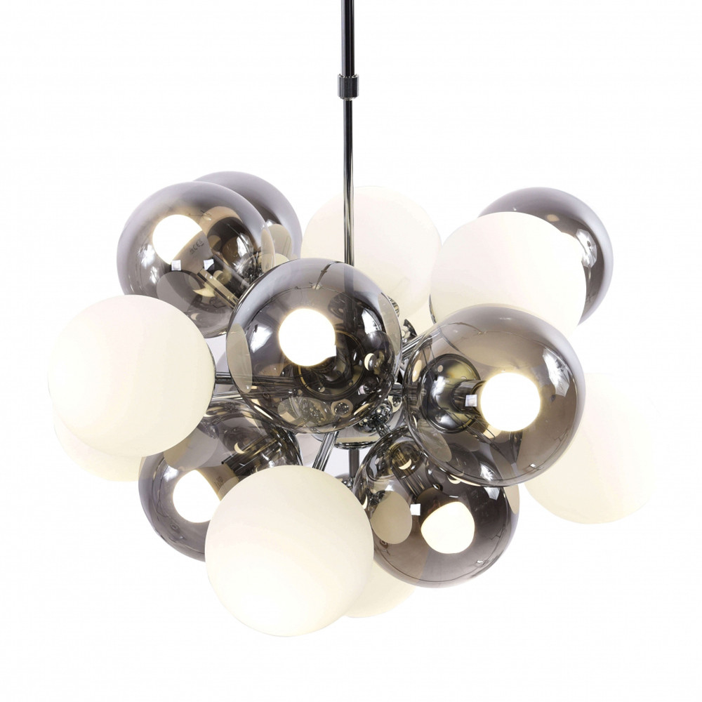 Люстра на штанге Lumina Deco Neopsis LDP 1137-17 WT+CHR