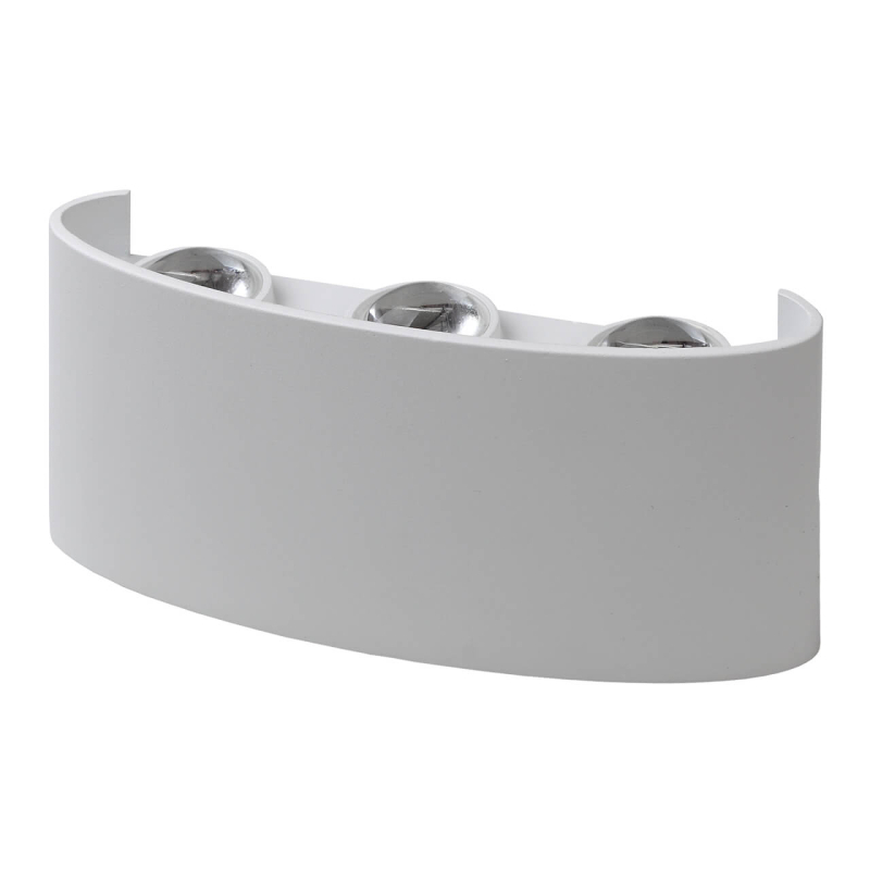 Уличный настенный светильник ЭРА WL12 WH Б0034610