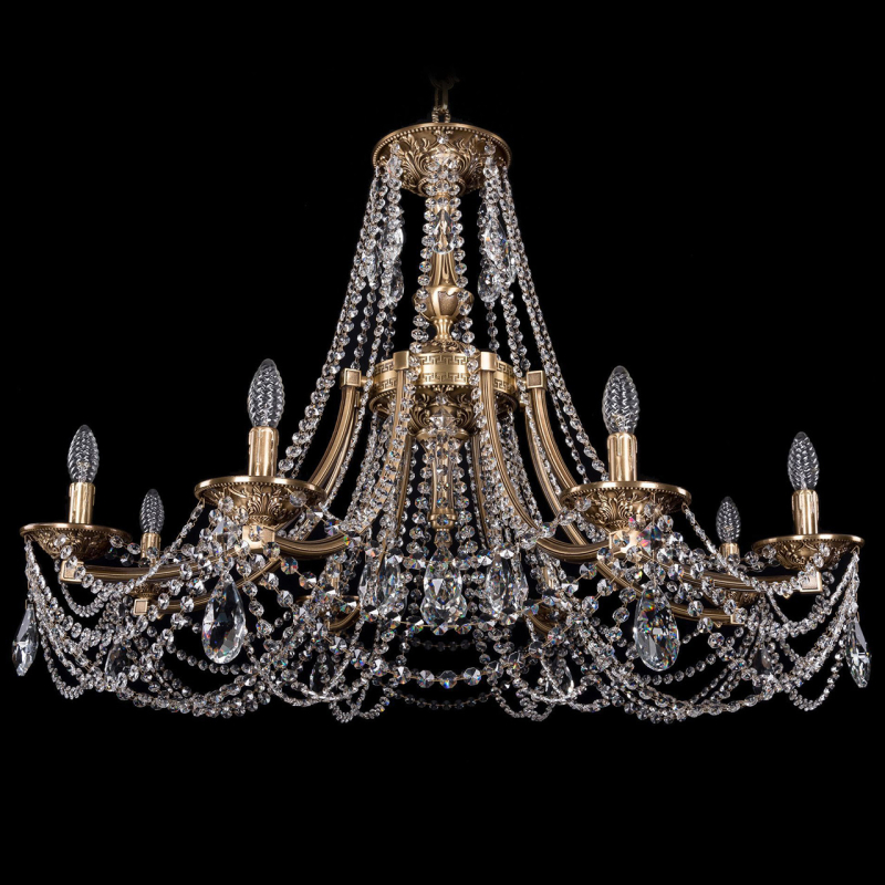 Подвесная люстра Bohemia Ivele 1771/8/340/C/FP