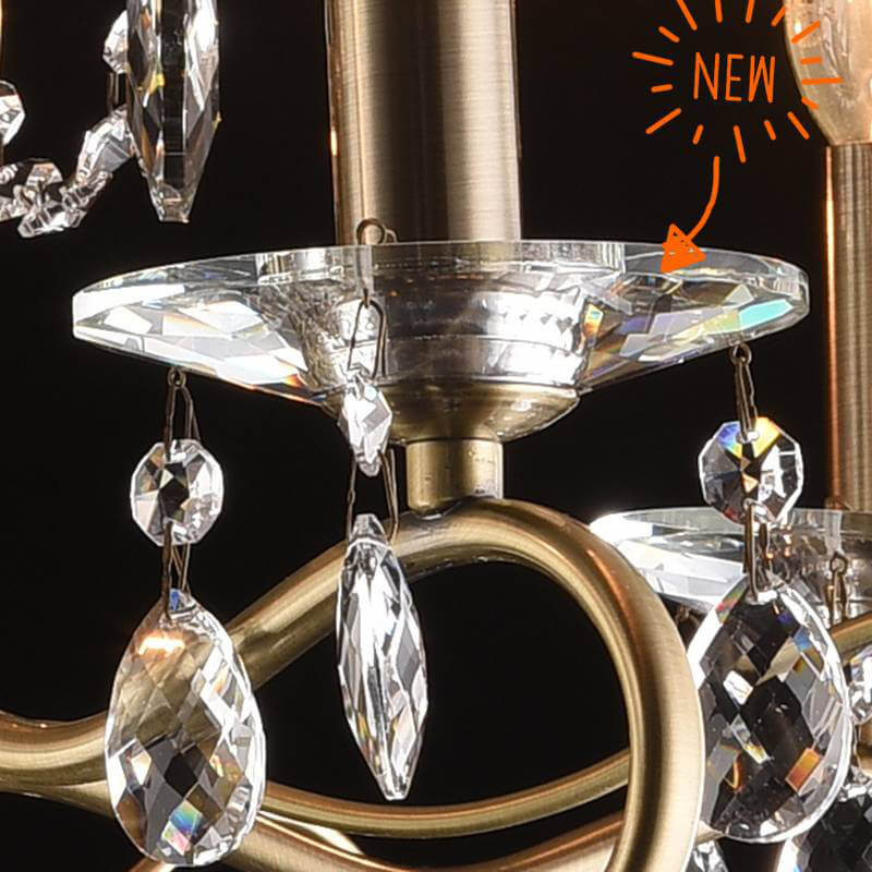 Подвесная люстра Lumien Hall Юнона 0016/5P-AB