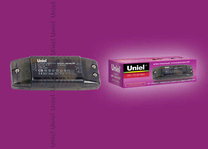 Трансформатор (01968) Uniel 11,4V 70W 5A UET-HA-70T