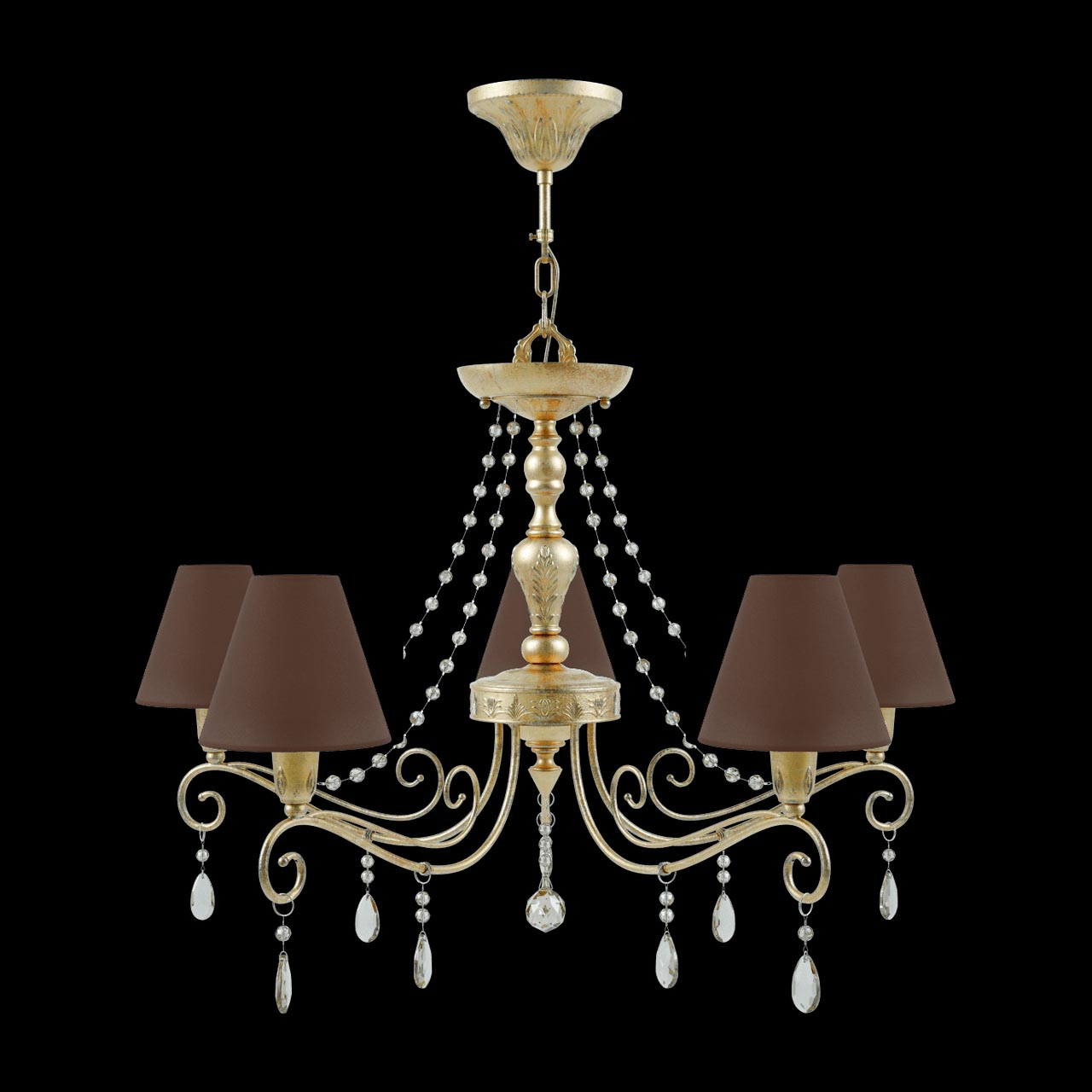 Подвесная люстра Lamp4you Provence E4-05-H-LMP-O-30-CRL-E4-05-CH-UP