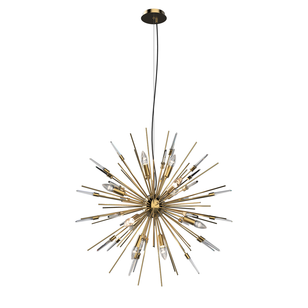 Подвесная люстра Delight Collection Boivin MD2094-12A gold/clear crystal