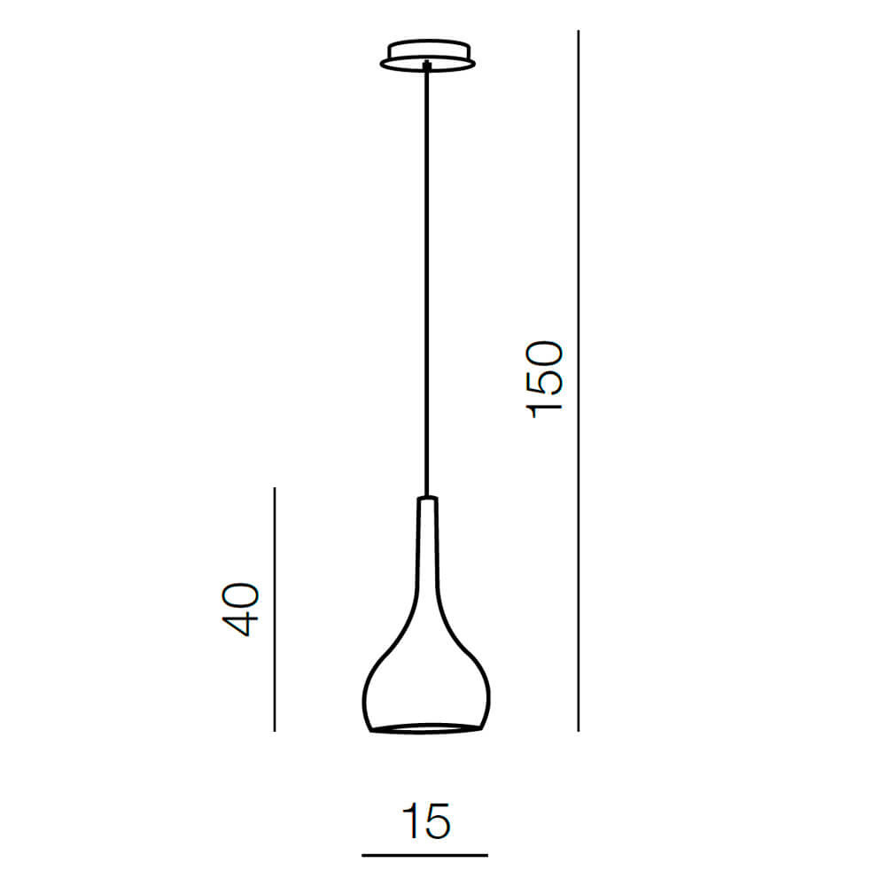 Подвесной светильник Azzardo Soul 1 AZ1652