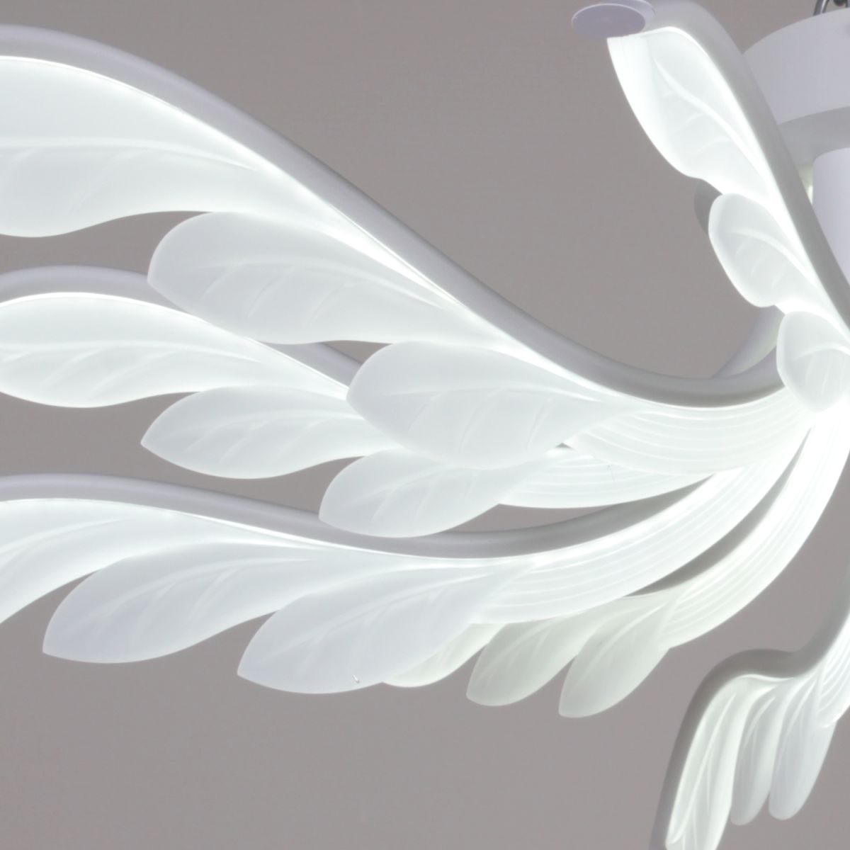 Потолочная люстра Reluce 14390-0.3-6+6 white