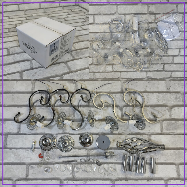 Подвесная люстра Wedo Light Aelita 65160.01.03.05