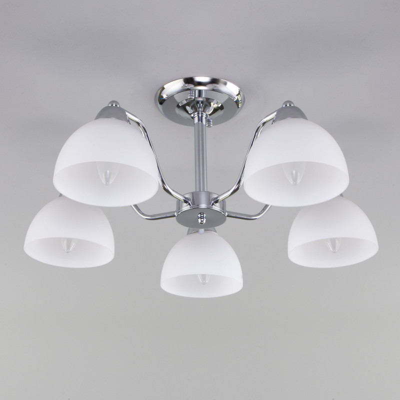 Люстра на штанге Eurosvet 30172/5 хром