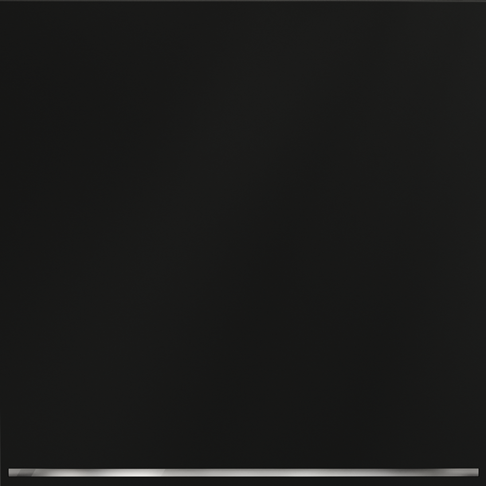 Выключатель одноклавишный с подсветкой Voltum S70 VLS010208 (черный матовый)