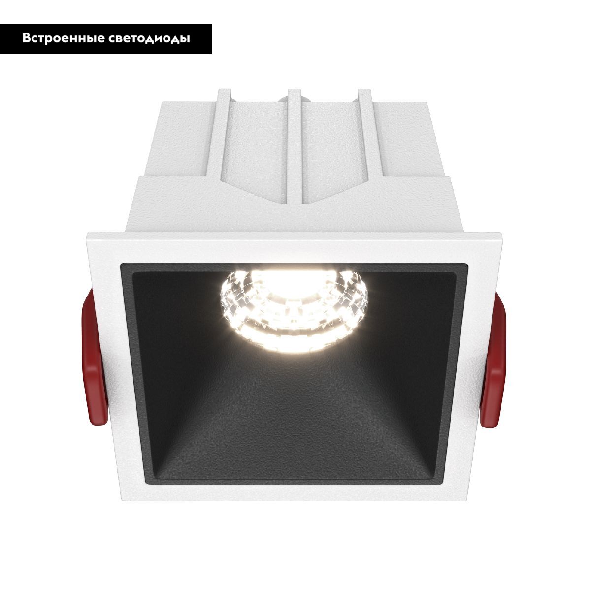 Встраиваемый светильник Maytoni Technical Alfa LED DL043-01-10W4K-SQ-WB
