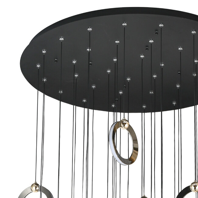 Подвесная люстра Lumien Hall Livin LH8028/36P-BK-PBK-SGD