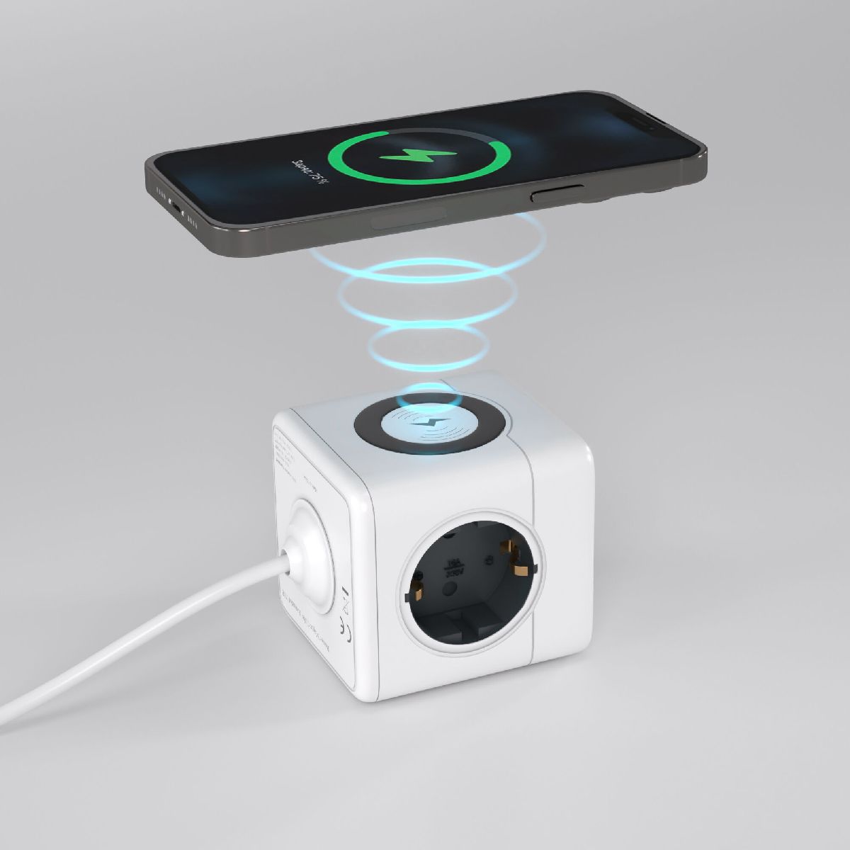 Розеточный блок 3-местный + 3 USB + беспроводная зарядка Werkel 4690389204265 W6513501 a066454