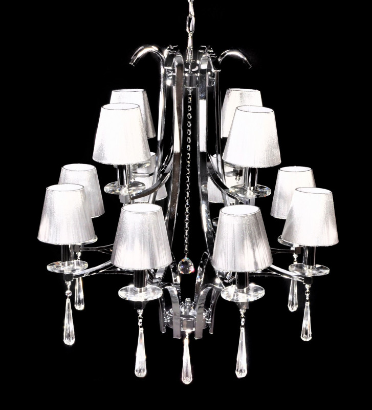 Подвесная люстра Lumina Deco Venisia LDP 8810-12 SL