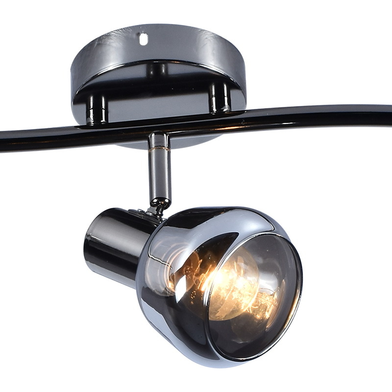 Спот Reluce 05960-0.8-03 PEARL BK (DARK CHROME) УЦ