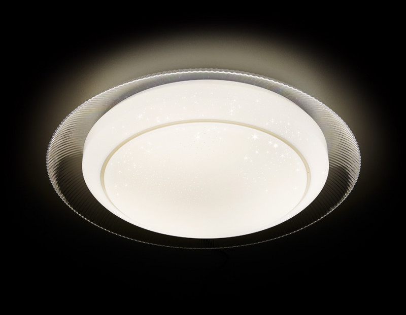 Накладная люстра Ambrella Light F46 WH 48W D450