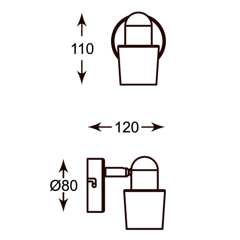 Спот Zumaline ALEX CK99515-1W