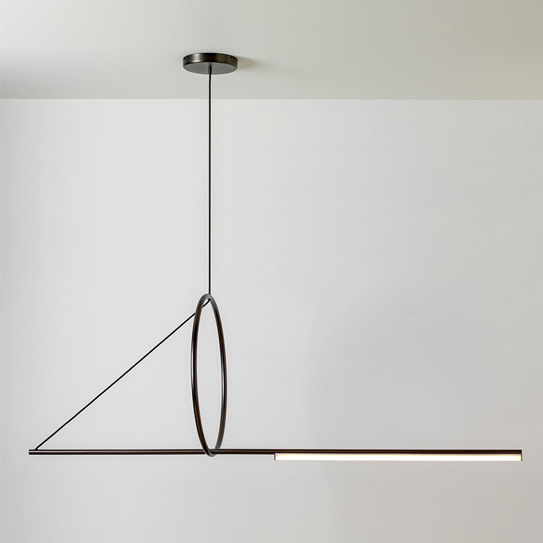 Подвесной светильник ImperiumLoft Suspension Cercle Et Trait 144225-22