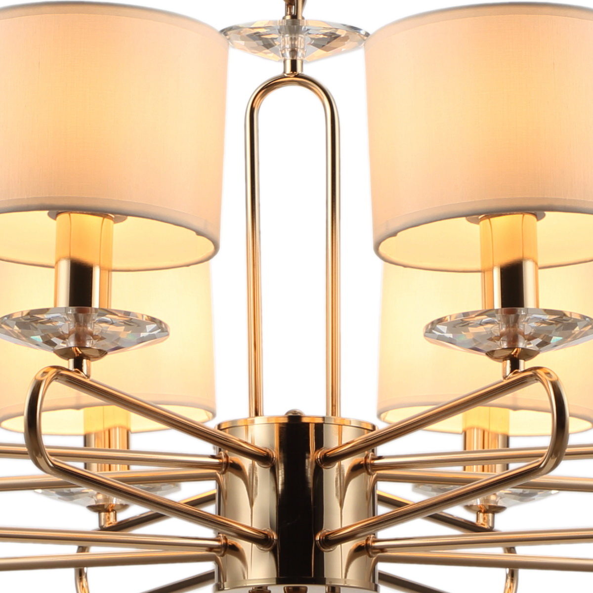 Подвесная люстра Illumico IL6196-8P-17 GD