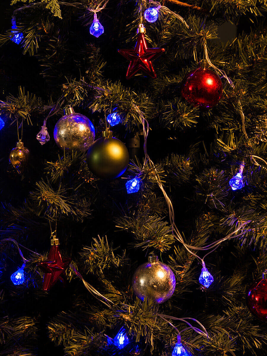 Светодиодная гирлянда (07922) Uniel 220V синий LD-S0280-020/DTA BLUE IP20 DIAMONDS