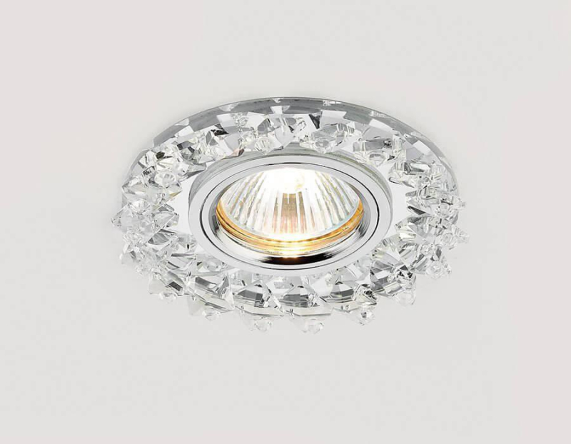 Встраиваемый светильник Ambrella Light Crystal K240 CH